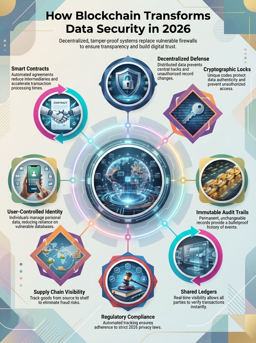 How Blockchain Improves Data Security And Transparency In 2026